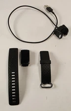 Fitbit Charge 3 Fitness Activity Tracker w/ Heart Rate Monitor FB409 Black