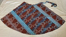 Wrap skirts floral African prints