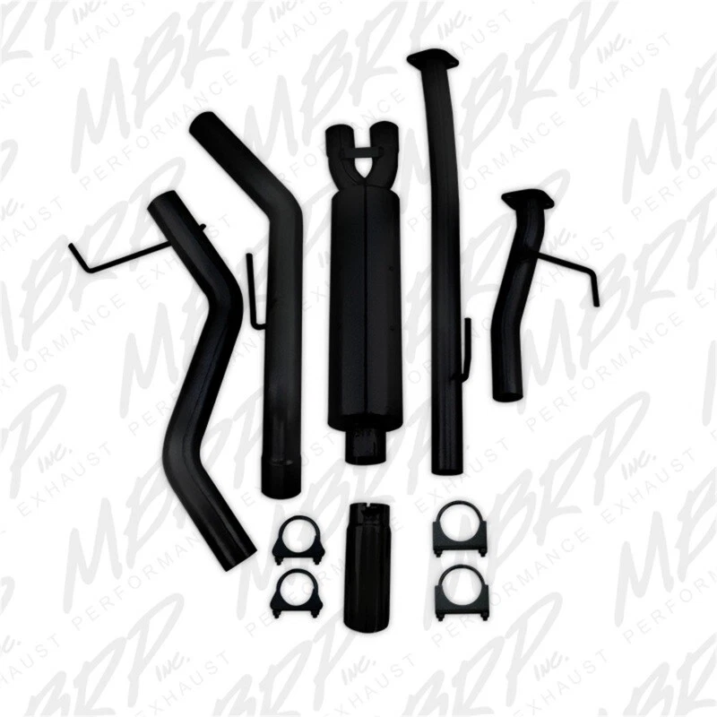 MBRP For 2009-2014 Toyota Tundra 5.7L EC-Std. & SB/CC-SB 3in Cat-Back Single Foto 4 de 4