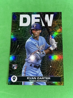 EVAN CARTER RC 2024 Topps Series 2 City to City #CTC-16 DFW Texas Rangers