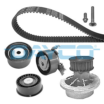 Dayco KTBWP2520 Water Pump & Timing Belt Set For Opel Vauxhall-image