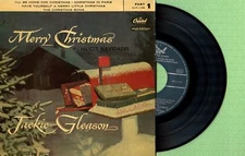JACKIE GLEASON / Merry Christmas 1 / CAPITOL EAP 1-758 Pressing Spain 1956 EP EX
