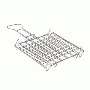 5 pz graticola rete piatta doppia griglia con manico graticole per barbecue camp 5 pz graticola rete piatta doppia griglia con manico graticole per barbecue camp