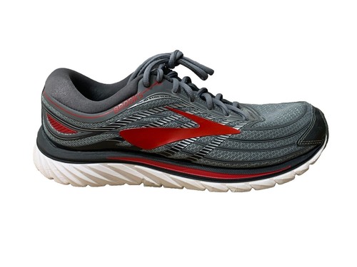 Brooks Glycerin GTS 20 Shoes Mens Size 12.5 Gray Red  display picture 3