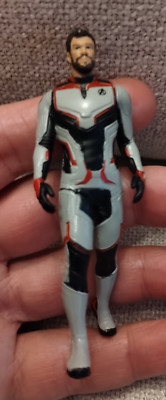 Marvel Avengers Endgame Thor 3.5-Inch PVC Figure Quantum Realm Suit,  No Stand