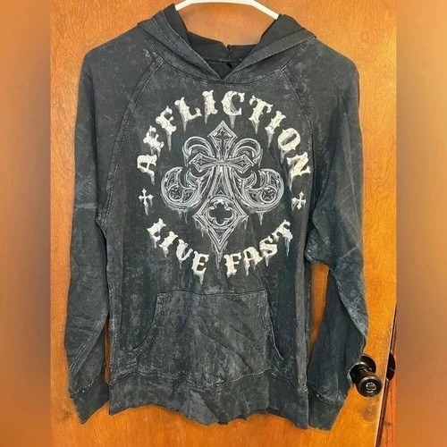 Felpa con cappuccio uomo Affliction