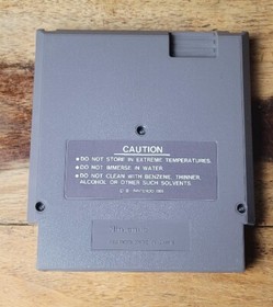 Tiger-Heli (Nintendo Entertainment System NES, 1987) AUTHENTIC GAME CART TESTED 