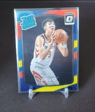 2017-2018 Donruss Optic Zhou Qi Rated Rookie Red & Yellow #151