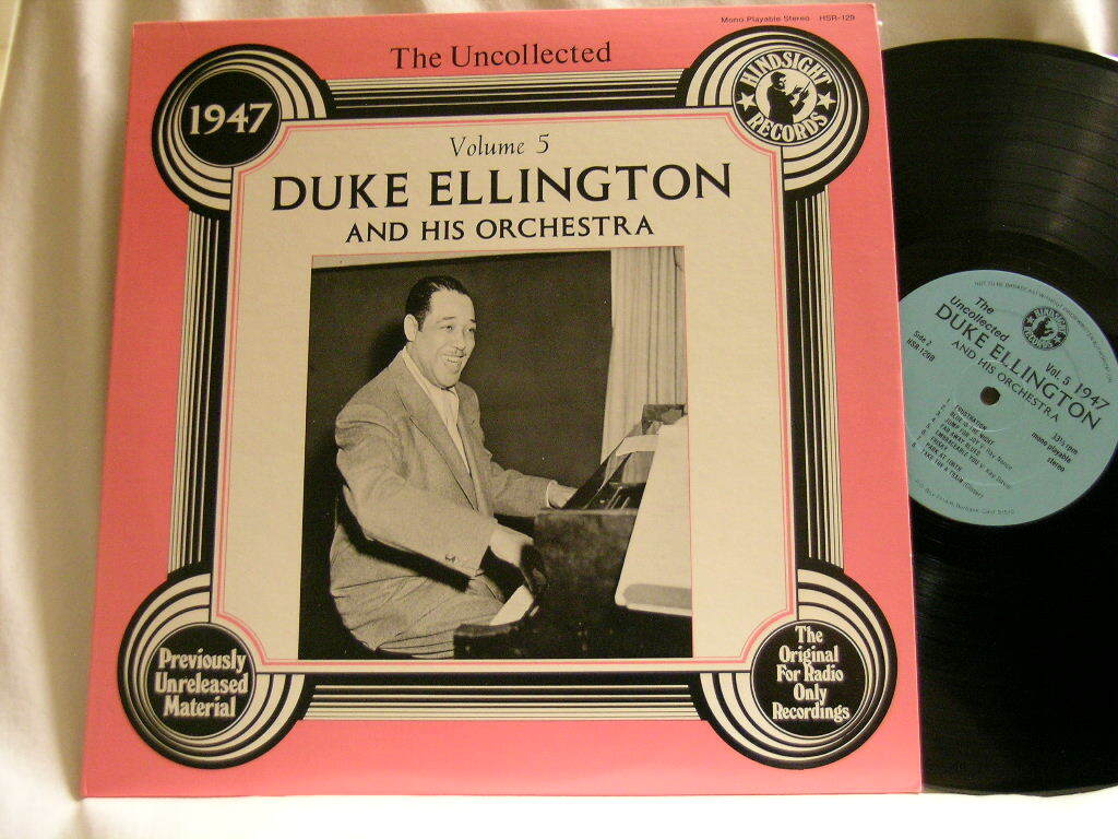 DUKE ELLINGTON Uncollected 1947 Vol. 5 Cat Anderson Johnny