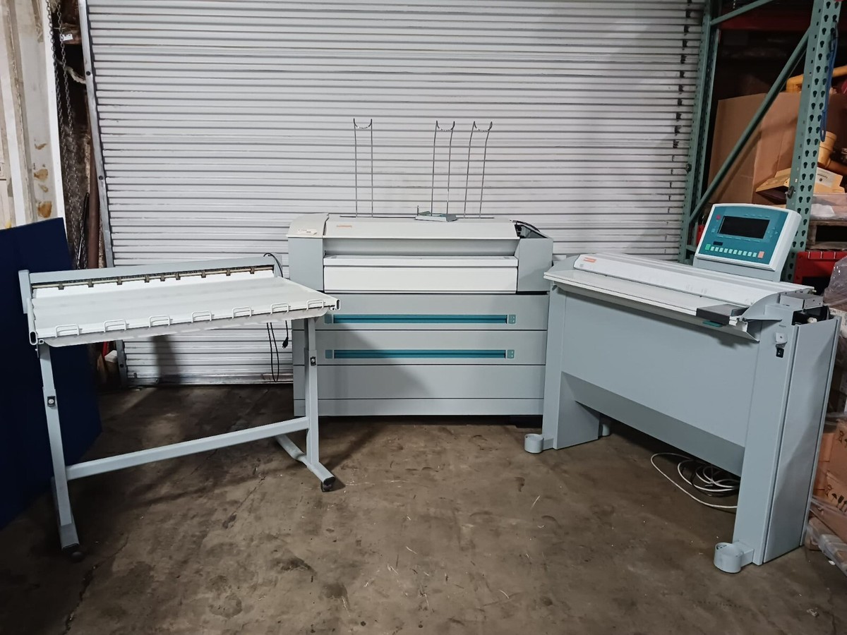 OCE TDS 600 Wide Format Printer & Scanner Plotter Blueprint w/ OCE