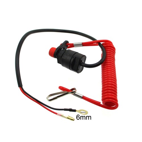Safety Tether Kill Switch For Kawasaki Jet Ski 550/550 SX JS550 (1982-1995) – Replacement Stop Switch