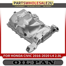 Front Engine Oil Pan for Honda Civic 2016 2017 2018 2019 2020 2.0L 112005BAA00