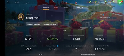 Compte World Of Tanks Blitz - 2023, Android/PC, Wargaming (neuf)