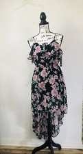 as u wish Sexy modern women's dress and fancy print size s (B)