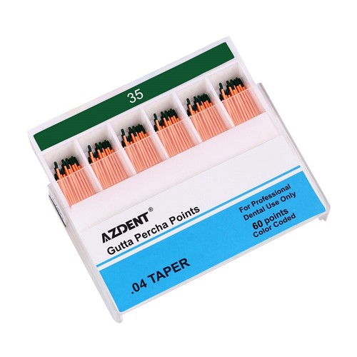 AZDENT Dental Endo Root Canal Gutta Percha Points/Absorbent Paper Points - Picture 106 of 286