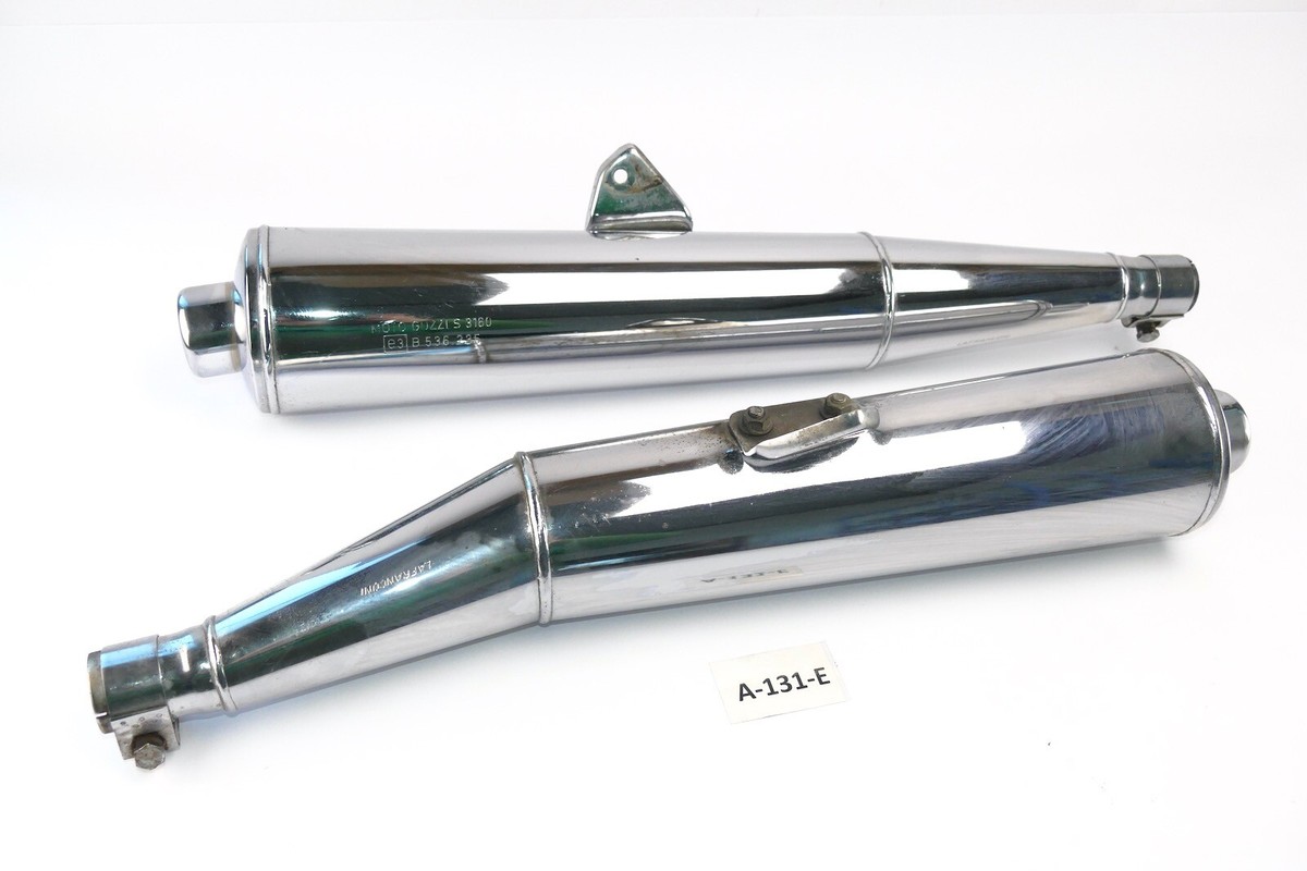 Moto Guzzi Nevada 750 Club LK 2002 Silencer Exhaust S3160 A131E - Main Image