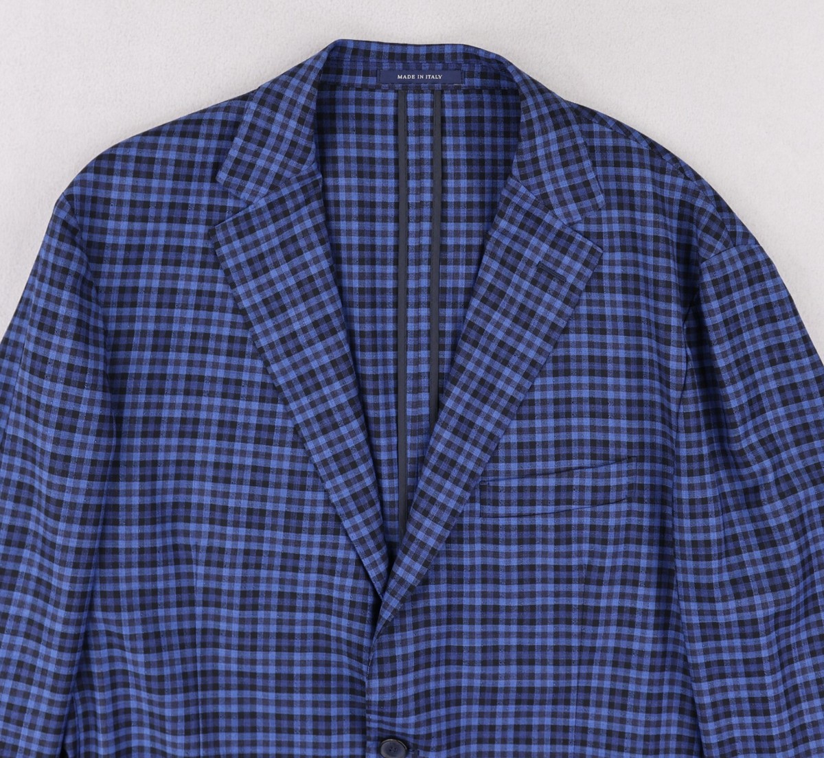 未使用 BOGGI イタリア製 スリムフィット ジャケット REDA Boggi Milano Reda 1865 Wool Sport Coat 44R Slim Fit Blue