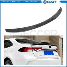 For 2020-2024 Toyota for Corolla Sedan Gloss Black Factory Style Trunk Spoiler