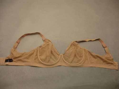 40DD Understance Womens Beige Lace Unlined Underwire Back Closure Demi Bra 9N - Picture 7 of 8