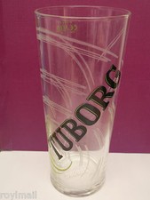 Tuborg Danish Beer pint glass Pint CE Xmas Party Man Cave Bar