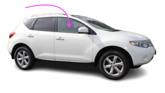 Fits 2009-2014 Nissan Murano 4D SUV Passenger Right Side Front