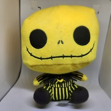 2022 Funko Nightmare Before Christmas Jack Skellington Blacklight Pop Plush 