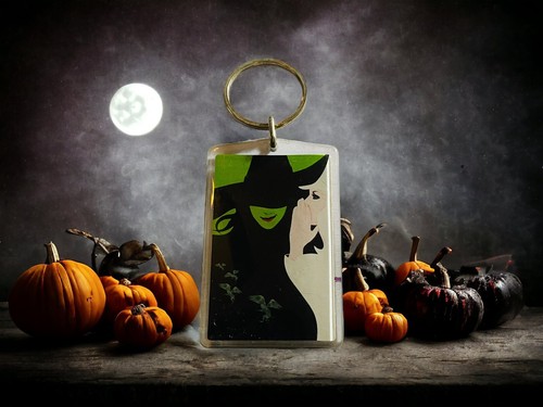 Wicked A New Musical Plastic Keychain Wizard Of Oz Wicked Witch Broadway