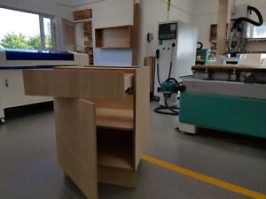  Standard Bespoke Birch Plywood Kitchen Cabinet Base Unit 