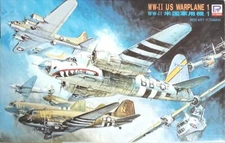 Pit-Road 1/700 Sky Wave Series, WWII US Warplane 1 (S-9)
