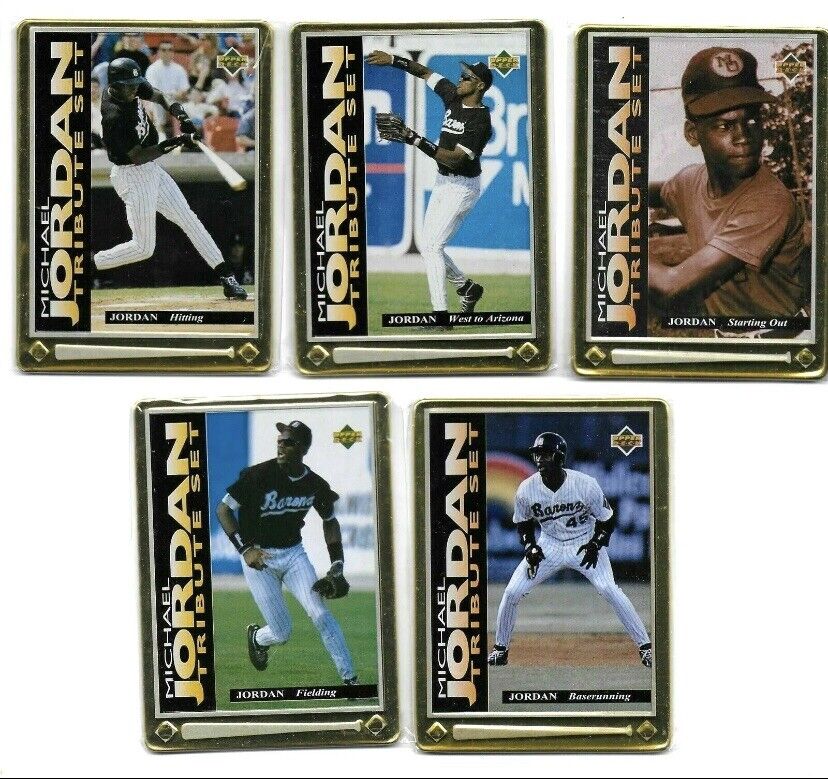 1995 Upper Deck Metal Baseball Tribute Set Michael Jordan 1995 Upper Deck Metal Baseball Tribute Set Michael Jordan