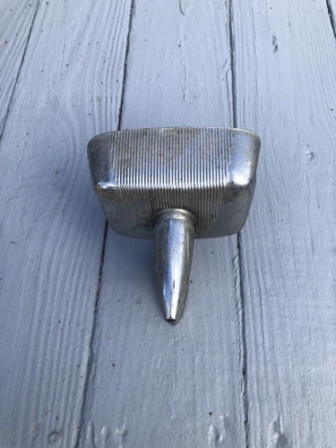 Vintage Rear View Mirror Outside Exterior Torpedo Bullet Side View Chrome