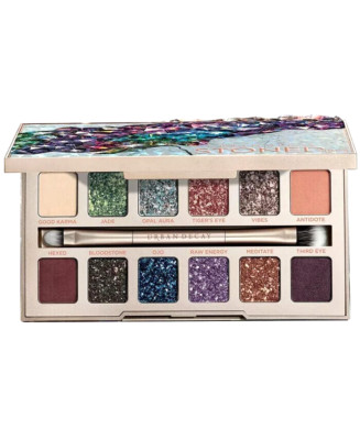 RARE! Urban Decay Stoned Vibes Eyeshadow Palette 12 Vegan Shades Matte & Shimmer