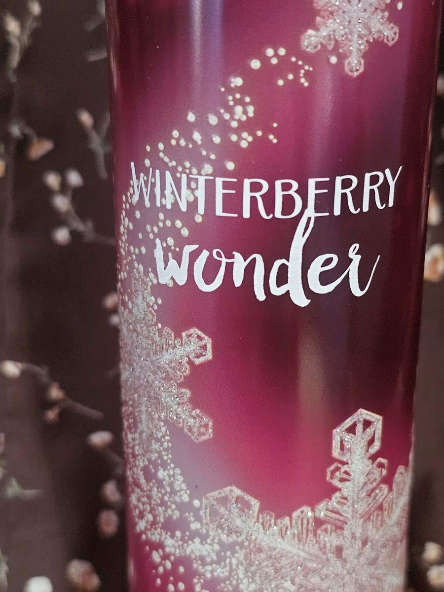 Bath & Body Works Fine Fragrance Mist Body Spray Winterberry