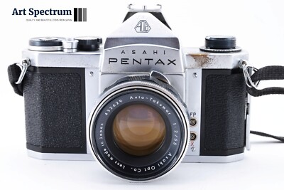 Opt N Mint][RARE] Asahi Pentax S2 + Auto-Takumar 55mm f2 Prime