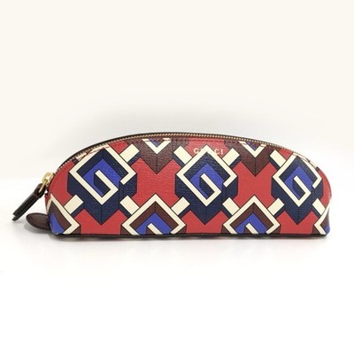 NEW Gucci Pencil Case with Geometric  G  Gucci Logo