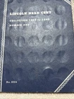 1909-1940 Lincoln Penny 51 coin set Whitman No. 1 Folder Actual Coins