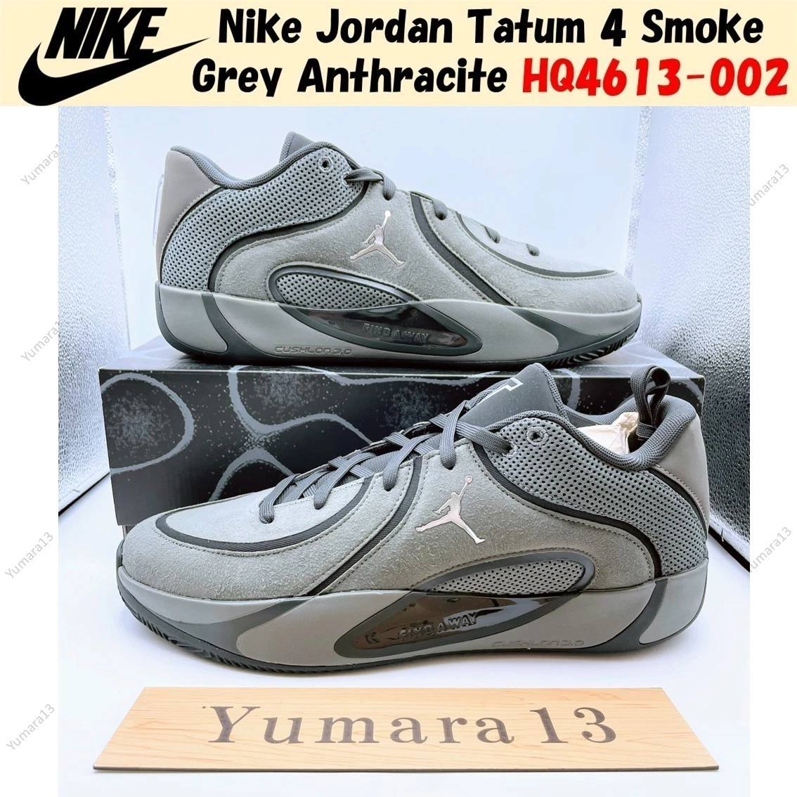 Las mejores ofertas en Jordan Tatum 4 Smoke Grey | eBay