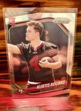 2025 Panini Prizm Kurtis Rourke RC Rookie #397 Base San Fransisco 49ers