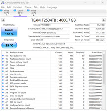 Team group used 4tb ssd drive! Low Low Hours.