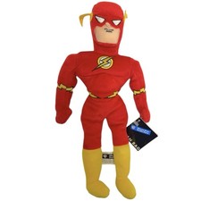 Vintage 1998 Warner Bros. Studio Store The Flash Bean Bag Plush NWT