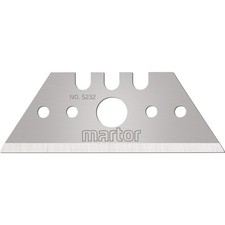Trapezklinge Nr.5232 L53xB19xS0,63mm m.Lochung 10 St./Spender MARTOR