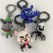 Lote de Llaveros Five Nights At Freddy's Clip Mochila Colgador Figuras Bonnie Puppet