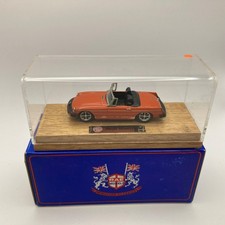 RAE Models KE 010A MGB Roadster in Blaze, Rubber, Rostyle, Factory Built MINT