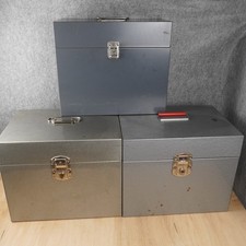 Lot 3 Vintage Hamilton Skotch Porta-File Meta...