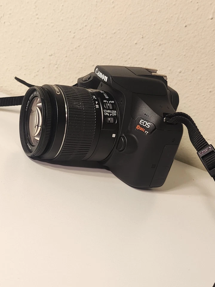 Cámara digital Canon EOS Rebel T7 24,1 MP SLR DSLR con lente EFS 18-55 mm y bolsa  Foto 2 de 4