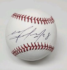 Michael Morse Signed Rawlings Official Major League Baseball MARINERS NATIONALS