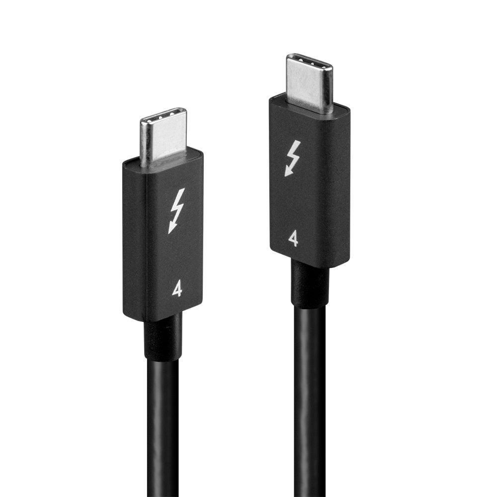 Lindy 31120 1m Thunderbolt 4 Cable.