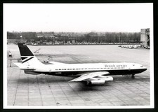Fotografie Flugzeug Boeing 707, Passagierflugzeug British Airways, Kennung G-AR