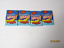 1991-92 O-Pee-Chee NHL Hockey Trading Cards & Bubble Gum (Wax Pack 4 Sealed)