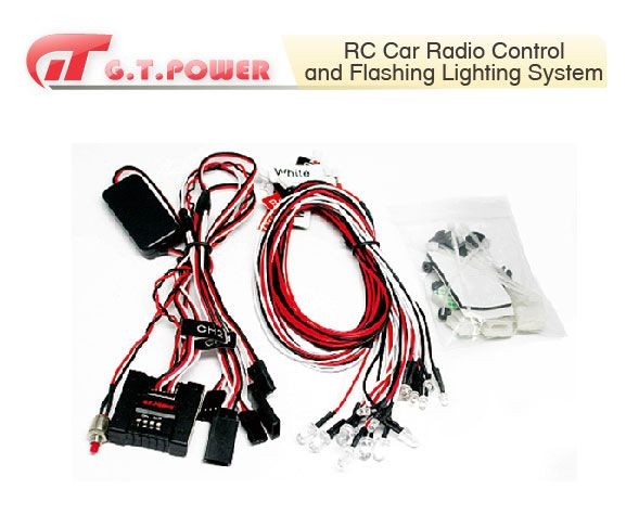 Kit Led Simulation et Flashing 1/10 pour illuminer vos circuits de drift et courses nocturnes
